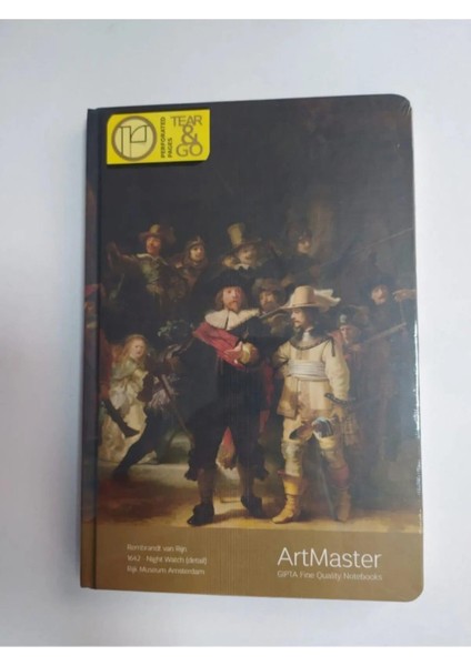 Art Master Sert Kapak Kareli Defter 17x24 cm (3659) 120 Yaprak