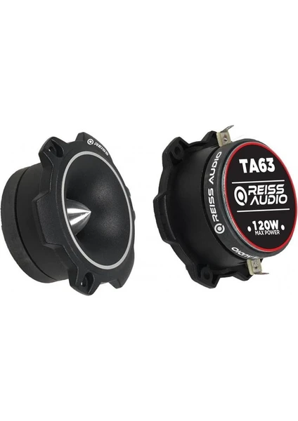 Reiss Audio RS-TA63 10 cm Tweeter Uyumlu 120 Watt Maximum Power Çift