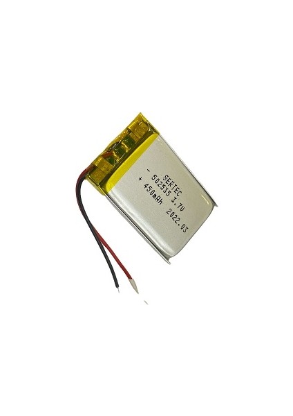 502535 3.7V 450 Mah Li Polymer Pil