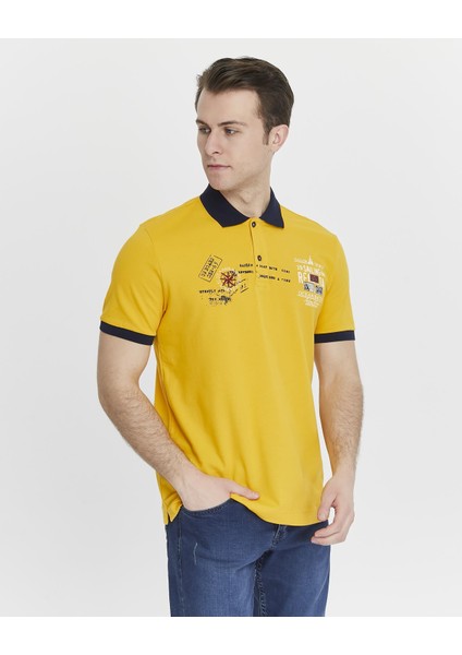 Erkek Likralı Pike Polo Yaka Tişört Y27374308801 fiyatları