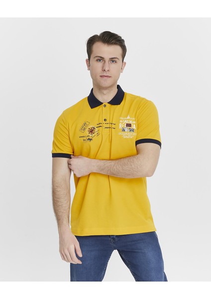 Erkek Likralı Pike Polo Yaka Tişört Y27374308801 modelleri