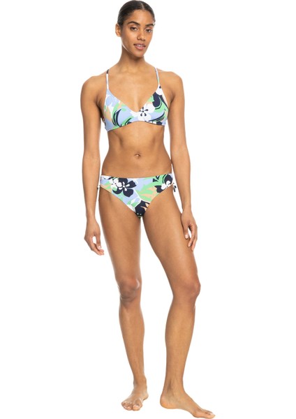 Printed Beach Classics Hipster Ties Kadın Bikini Altı