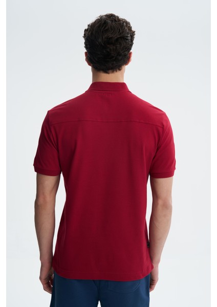 Erkek Likralı Pike Regular Fit Polo Yaka Tişört Y27374307801 indirimleri