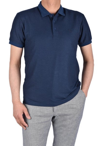 WLM-4001 Polo Yaka T-Shirt/indigo/m