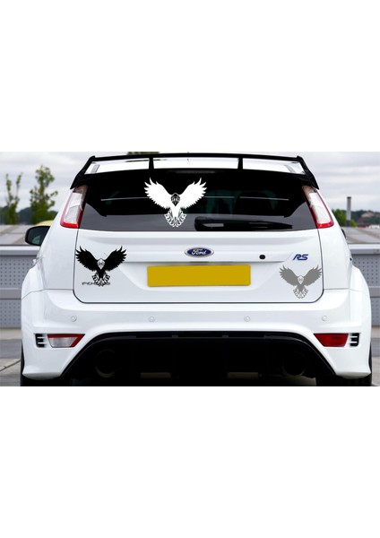Kartal Kanatları Açık Kartal Sticker fiyatları