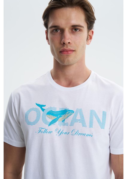 Erkek Regular Fit Penye Süprem % 100 Pamuk Bisiklet Yaka Tişört Y27344407701 fiyatları