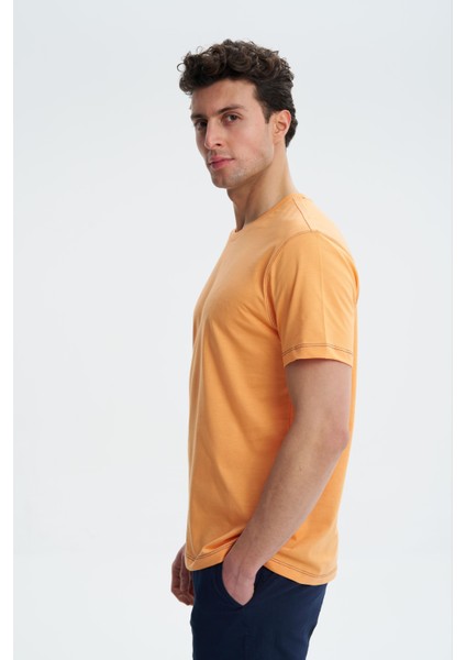 Erkek Regular Fit Süprem Penye Bisiklet Yaka Tişört Y27344407401 fırsatları