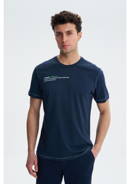 Erkek Regular Fit Süprem Penye Bisiklet Yaka Tişört Y27344407401
