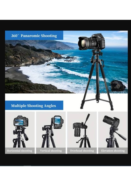 Evrensel Mobil Dslr Kamera Için Profesyonel Tripod PK-9950 fırsatları