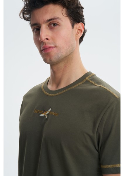 Erkek Penye Süprem Regular Fit Bisiklet Yaka Tişört Y27344407101 fiyatları
