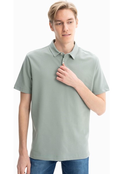 Erkek Regular Fit %100 Pamuk Polo Yaka Tişört Y27374353701