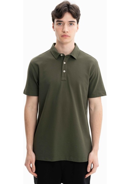 Erkek Regular Fit %100 Pamuk Polo Yaka Tişört Y27374353701