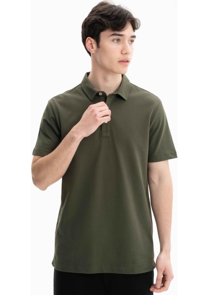 Erkek Regular Fit %100 Pamuk Polo Yaka Tişört Y27374353701 fiyatları