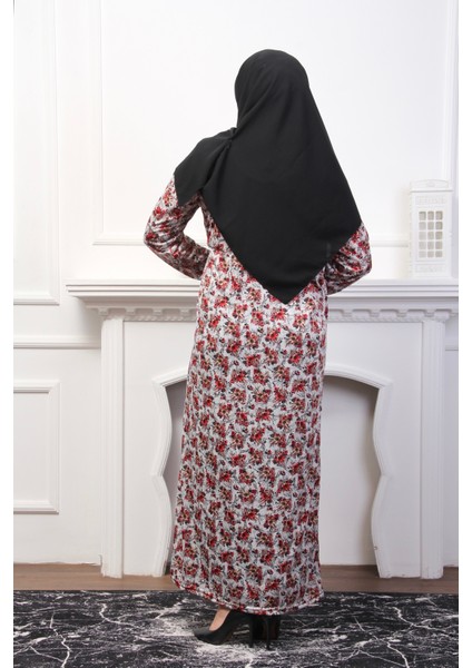 Tek Parça Başörtülü Kadın Namaz Elbisesi