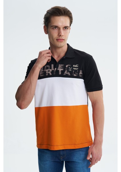 Erkek Likralı Pamuklu Regular Fit Polo Yaka Tişört Y27374308201 fiyatları