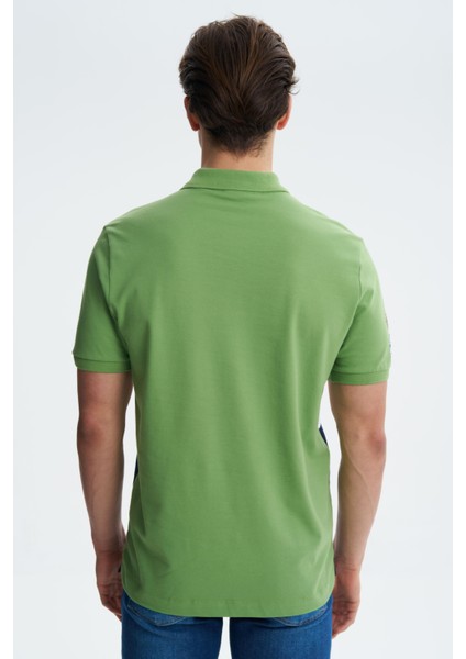 Erkek Likralı Pamuklu Regular Fit Polo Yaka Tişört Y27374308201 modelleri