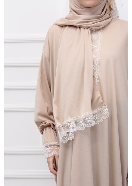 Tek Parça Başörtülü Kadın Namaz Elbisesi fırsatları