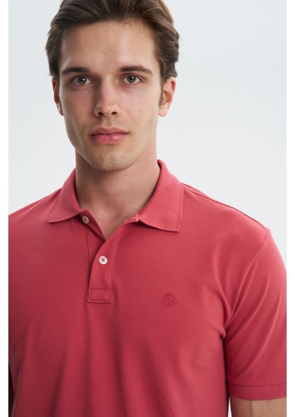 Erkek Pamuklu Regular Fit Polo Yaka Tişört Y27374307001