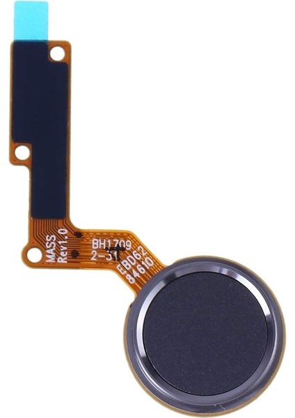 Lg K10 2017 Sensor Flex Arka Guç Tuş Siyah