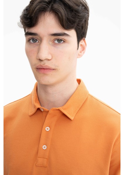 Erkek Regular Fit %100 Pamuk Polo Yaka Tişört Y27374353701 fiyatları