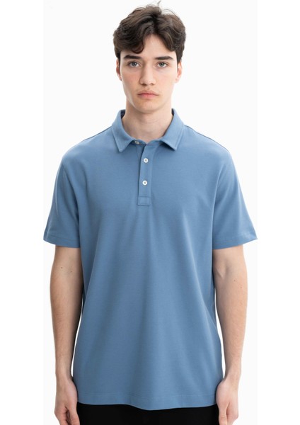 Erkek Regular Fit %100 Pamuk Polo Yaka Tişört Y27374353701