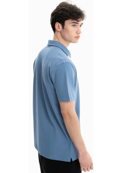 Erkek Regular Fit %100 Pamuk Polo Yaka Tişört Y27374353701