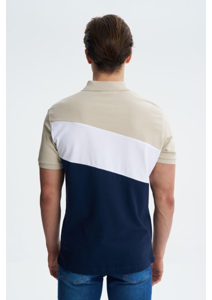 Erkek Regular Fit Likralı Polo Yaka Tişört Y27374308701 fırsatları