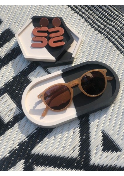 2'li Set Beton Altlık, Düzenleyici - Oval Tepsi, Altıgen Altlık fiyatları