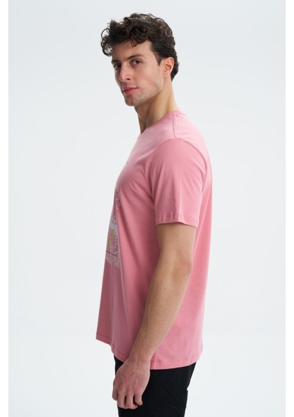 Erkek Regular Fit Penye Süprem Bisiklet Yaka Tişört Y27344407301 fırsatları