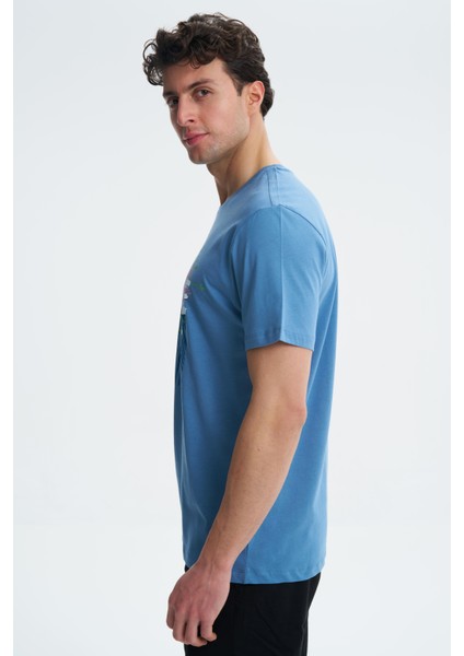 Erkek Regular Fit Bisiklet Yaka Tişört Y27344407201