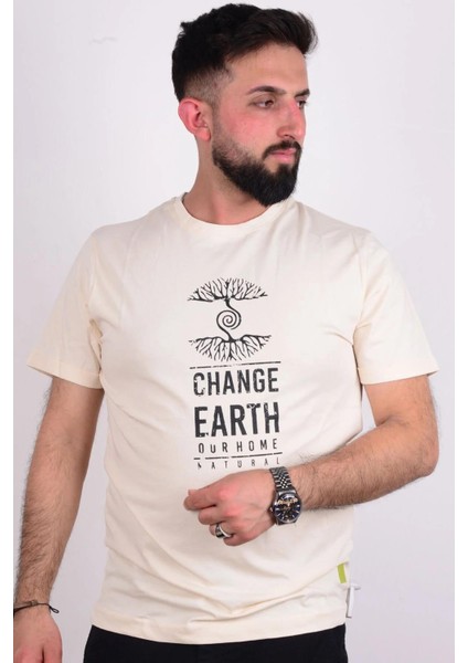 24YCEEO04228 Caz 4228 Erkek Tişört