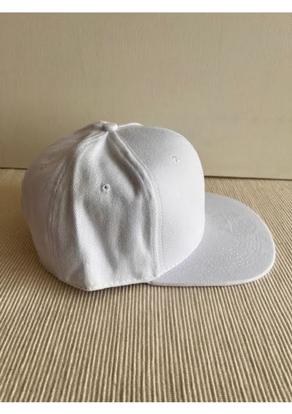 Düz Renk Basic Arkasından Ayarlanabilir Unisex Beyaz Renk Hip Hop Şapka modelleri
