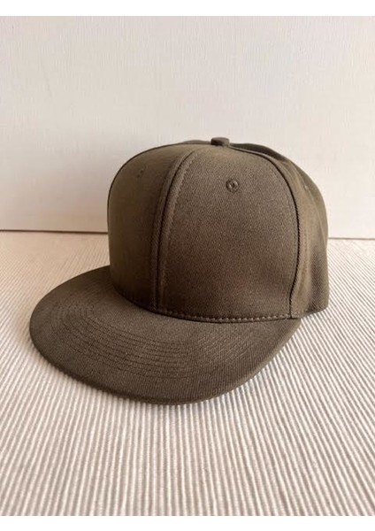 Düz Renk Basic Arkasından Ayarlanabilir Unisex Haki Renk Hip Hop Şapka