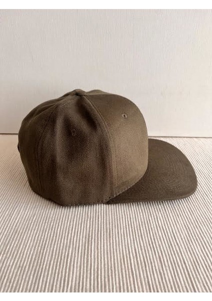 Düz Renk Basic Arkasından Ayarlanabilir Unisex Haki Renk Hip Hop Şapka