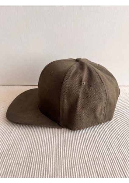 Düz Renk Basic Arkasından Ayarlanabilir Unisex Haki Renk Hip Hop Şapka
