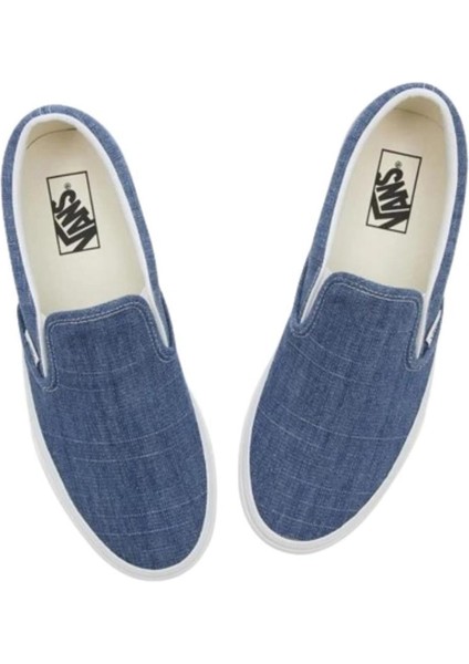 CLASSIC SLİP-ON VN0009Q7Y6Z1 ERKEK MAVİ Günlük Sneaker Ayakkabı modelleri