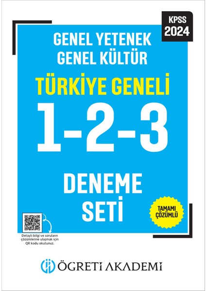 2024 KPSS Genel Yetenek Genel Kültür Tamamı Çözümlü Türkiye Geneli Deneme