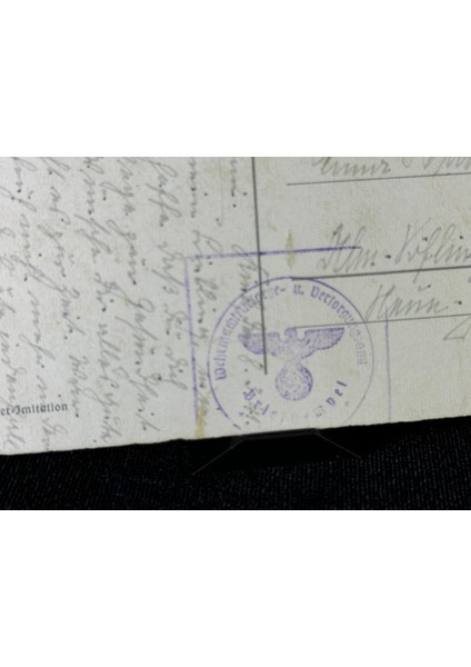 1941 Yıllından Almanya Nazi Reich Döneminden Gamma Haç Damgalı Postadan Geçmiş Kartpostal fırsatları