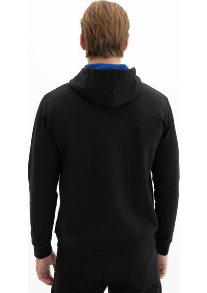 Erkek Slim Fit Likralı Kanguru Cepli Kapşonlu Sweatshirt K26254987701 indirimleri