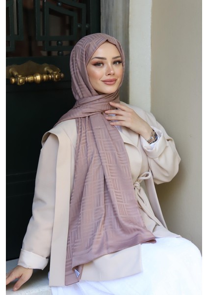 Kibrit Desen Pamuk Jakar Şal modelleri