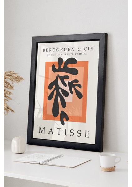 Henri Matisse Berggruen & Cie/dekoratif/ Ahşap Çerçeveli Poster/çerçeve Rengi:naturel