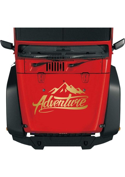 Adventure Dağ Kamp Karavan Offroad Sticker 00007 fiyatları