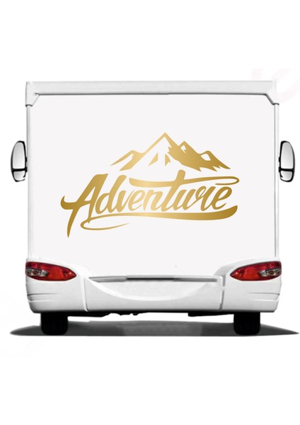 Adventure Dağ Kamp Karavan Offroad Sticker 00007 fırsatları