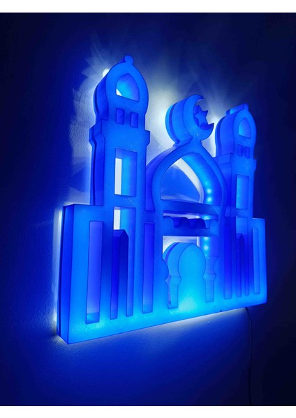 LED Işıklı Cami