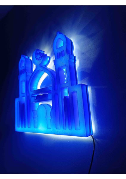 LED Işıklı Cami