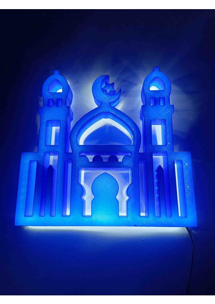 LED Işıklı Cami