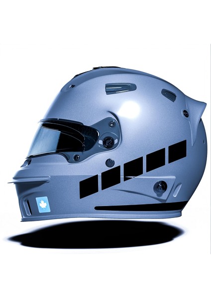 Motosiklet Kask Reflektif Folyo Sticker 00010