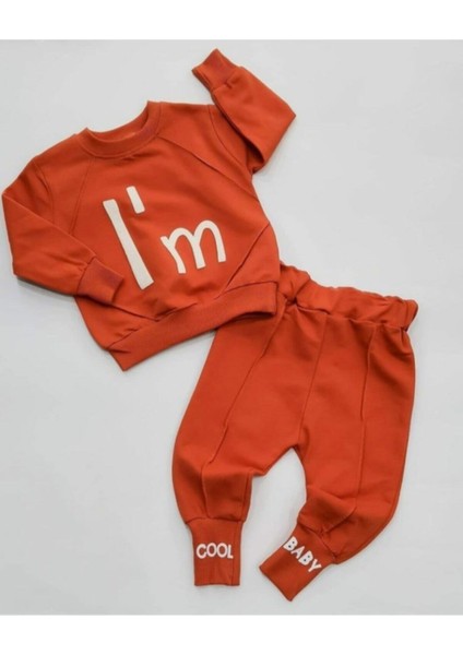 Hazar I'm Cool Baby Mevsimlik 2li Takım Kiremit