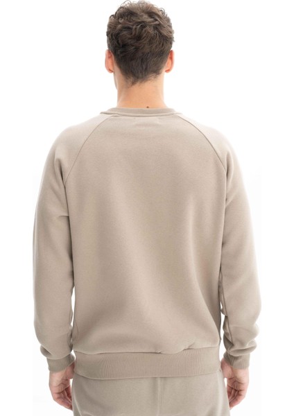 Erkek Yazı Baskılı Regular Fit Bisiklet Yaka Sweatshirt K26124600001 indirimleri