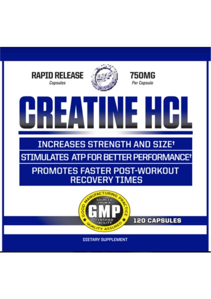 Pharmaceuticals Creatine Hcl 120 Capsules